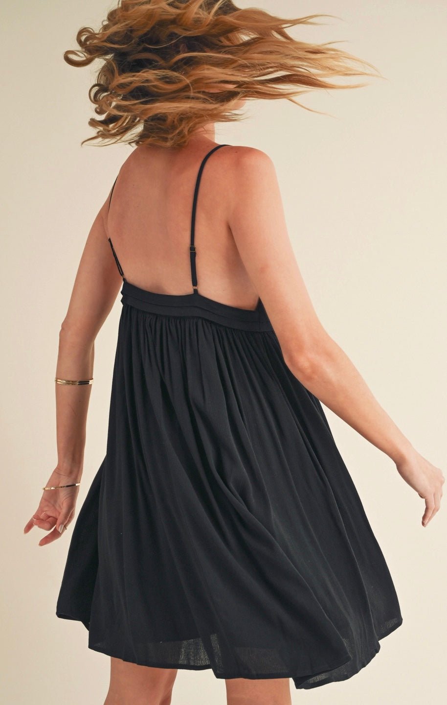 Darsi Dress - Black Contemporary - chic life.com