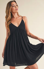 Darsi Dress - Black Contemporary - chic life.com