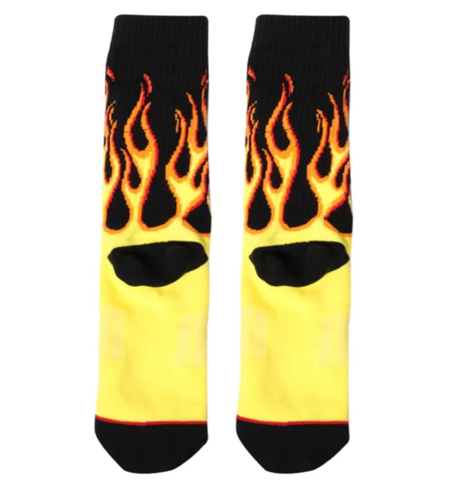 Flames socks by Pivot - chic life.com