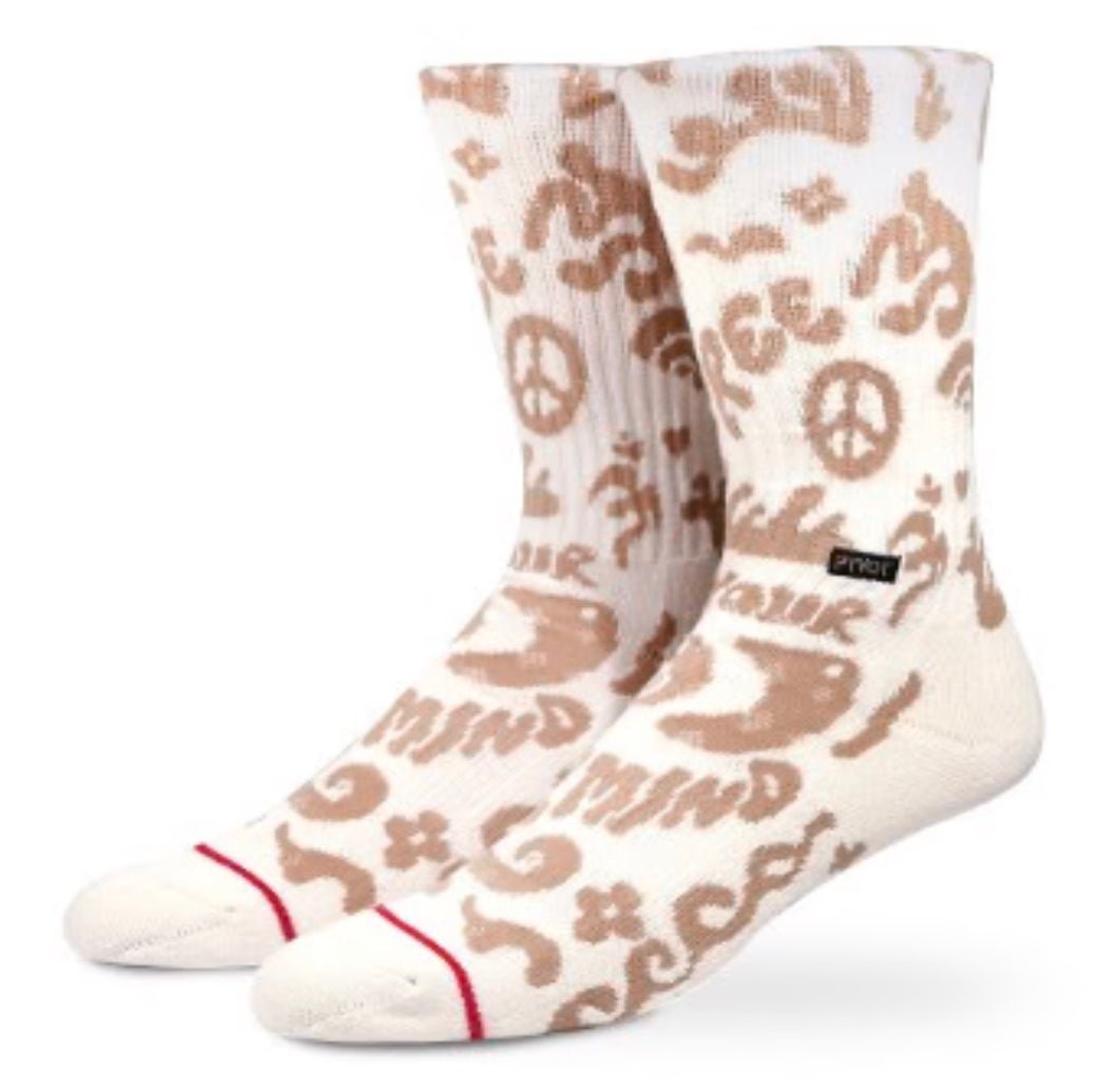 Free Your Mind socks by Pyvot - chic life.com